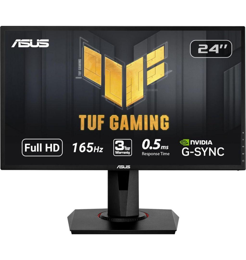 美品　ASUS 165Hz対応 24.5インチ ゲーミングモニター