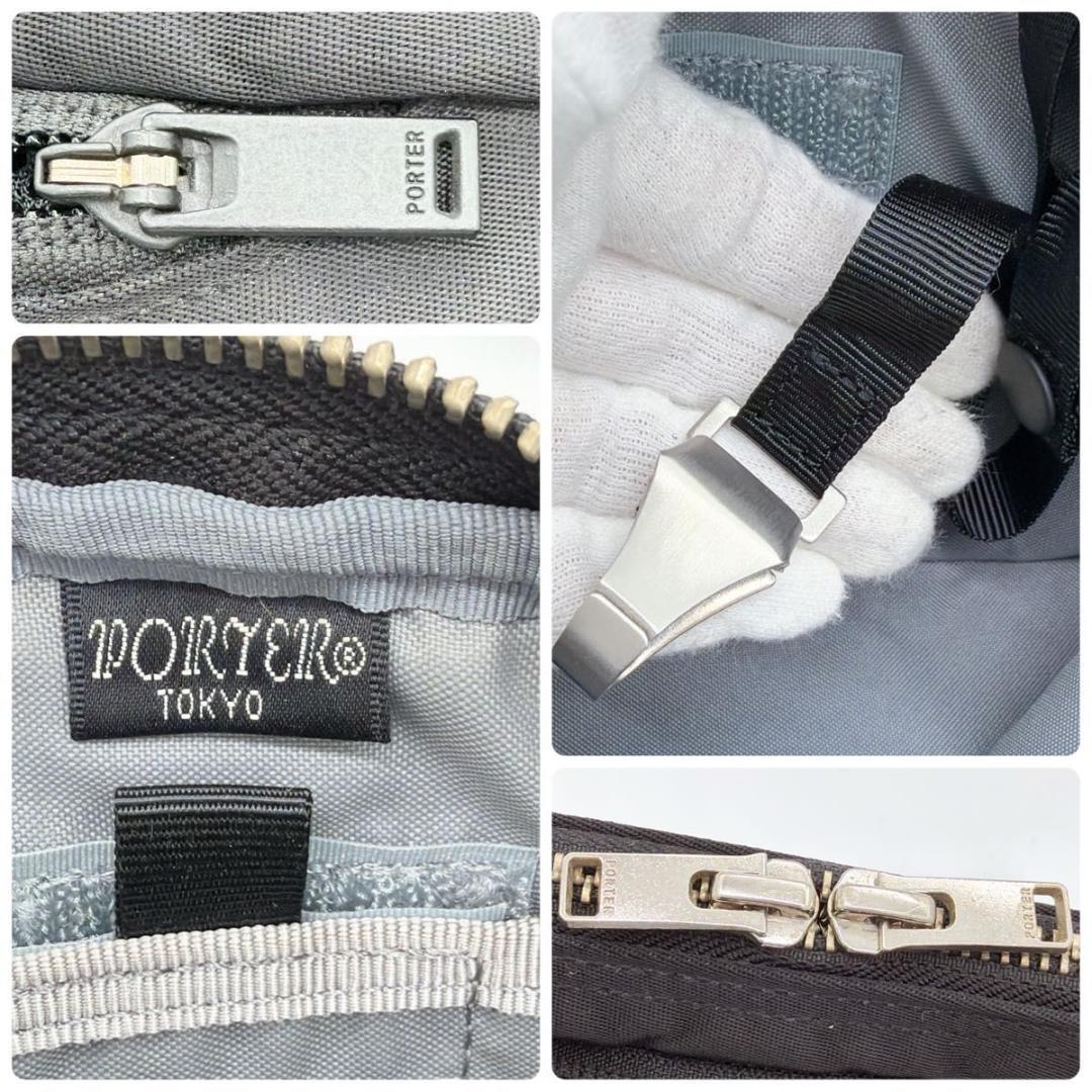 極美品 PORTER LIFT ポーター リフト ボディバッグ ブラック