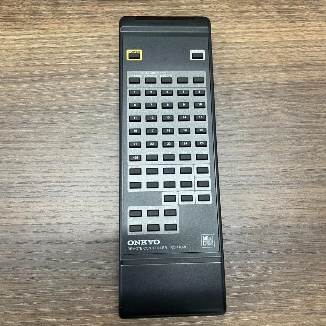 ONKYO オーディオリモコン RC-410MD