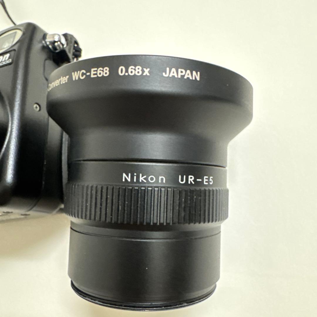 高級コンデジNikon COOLPIX5000動作品WC-E68セット