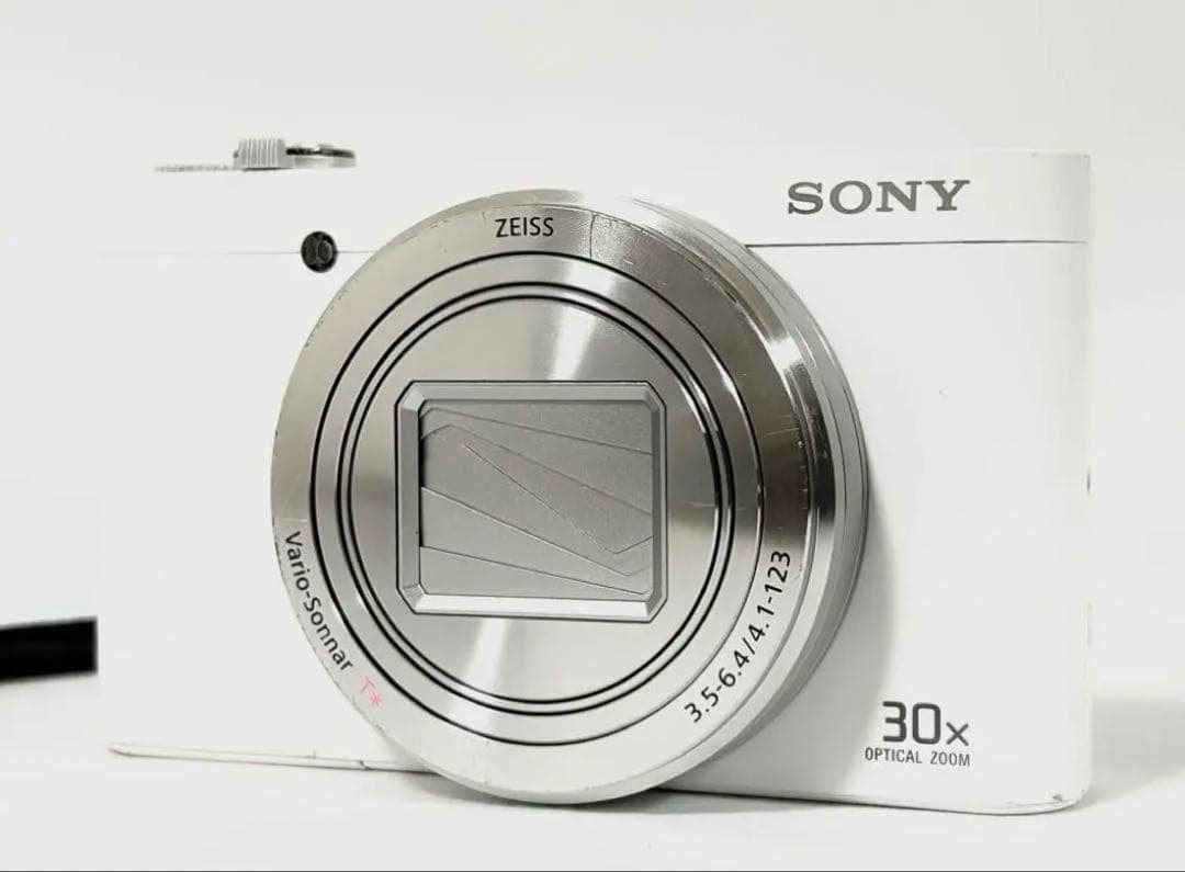 ソニー SONY DSC-WX500 ホワイト SDカード付き デジタルカメラ