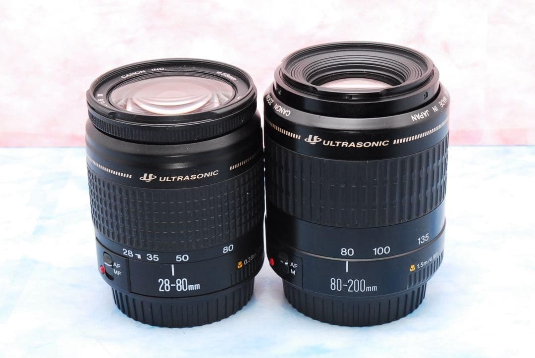 キヤノン Kiss X4☆入門機☆一眼レフカメラ☆Wレンズ☆バッグ付☆