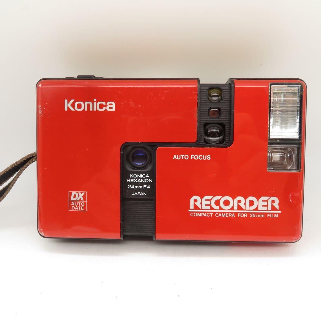 動作確認済み KONICA Recorder レコーダー フィルムカメラ