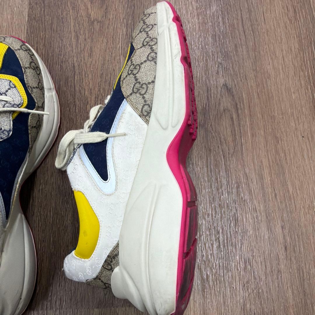 【値下げ】GUCCI グッチ　ライトン　スニーカー　GGスプリーム