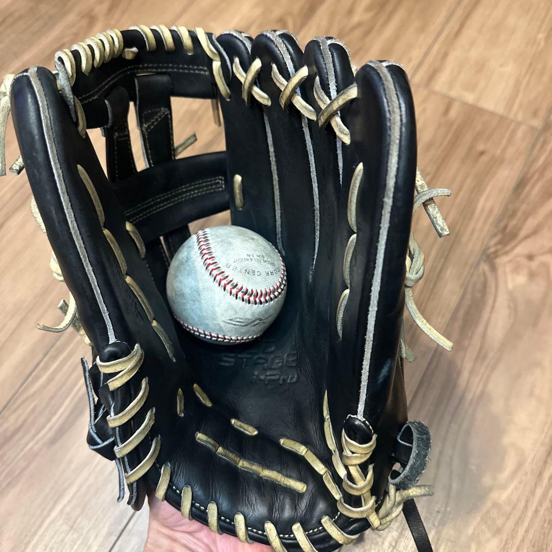 asics野球 硬式 グローブ 外野手用 GOLDSTAGE I-PRO 右投げ