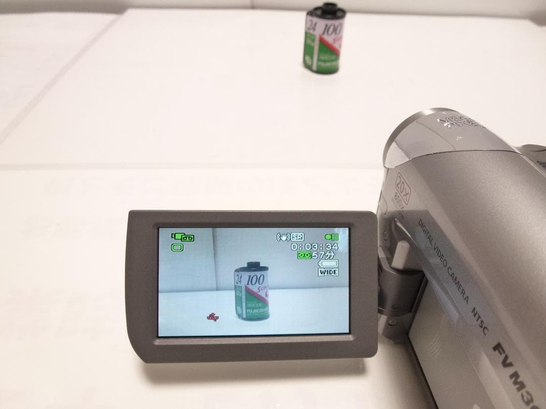 希少　大人気　動作品　キャノンビデオカメラ　FV M300 　Mini DV