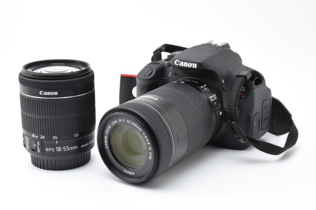 ★ショット数63回★ Canon EOS kiss X7i ダブルズームキット