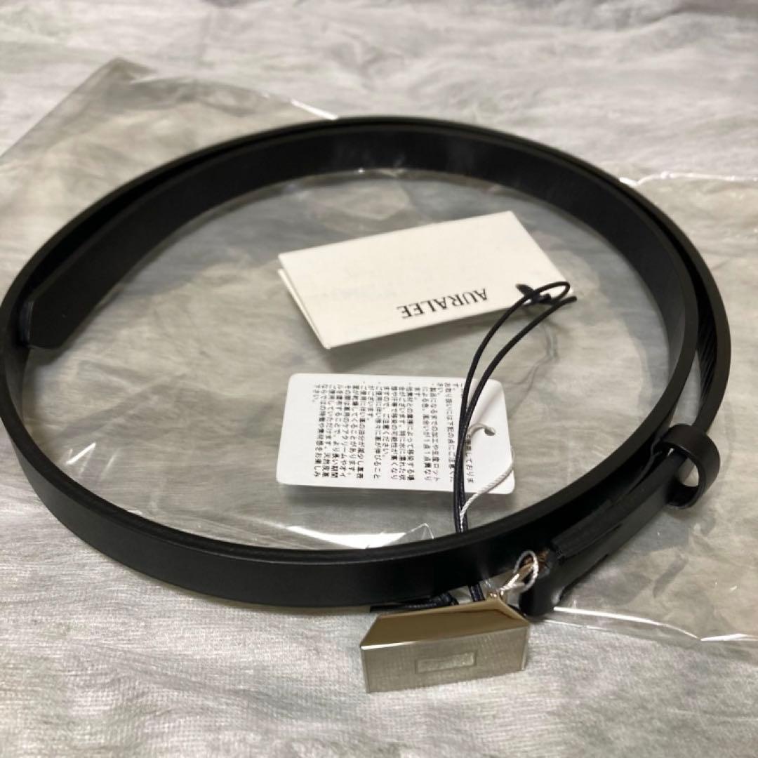 AURALEE LEATHER SLIDE BELT ベルト