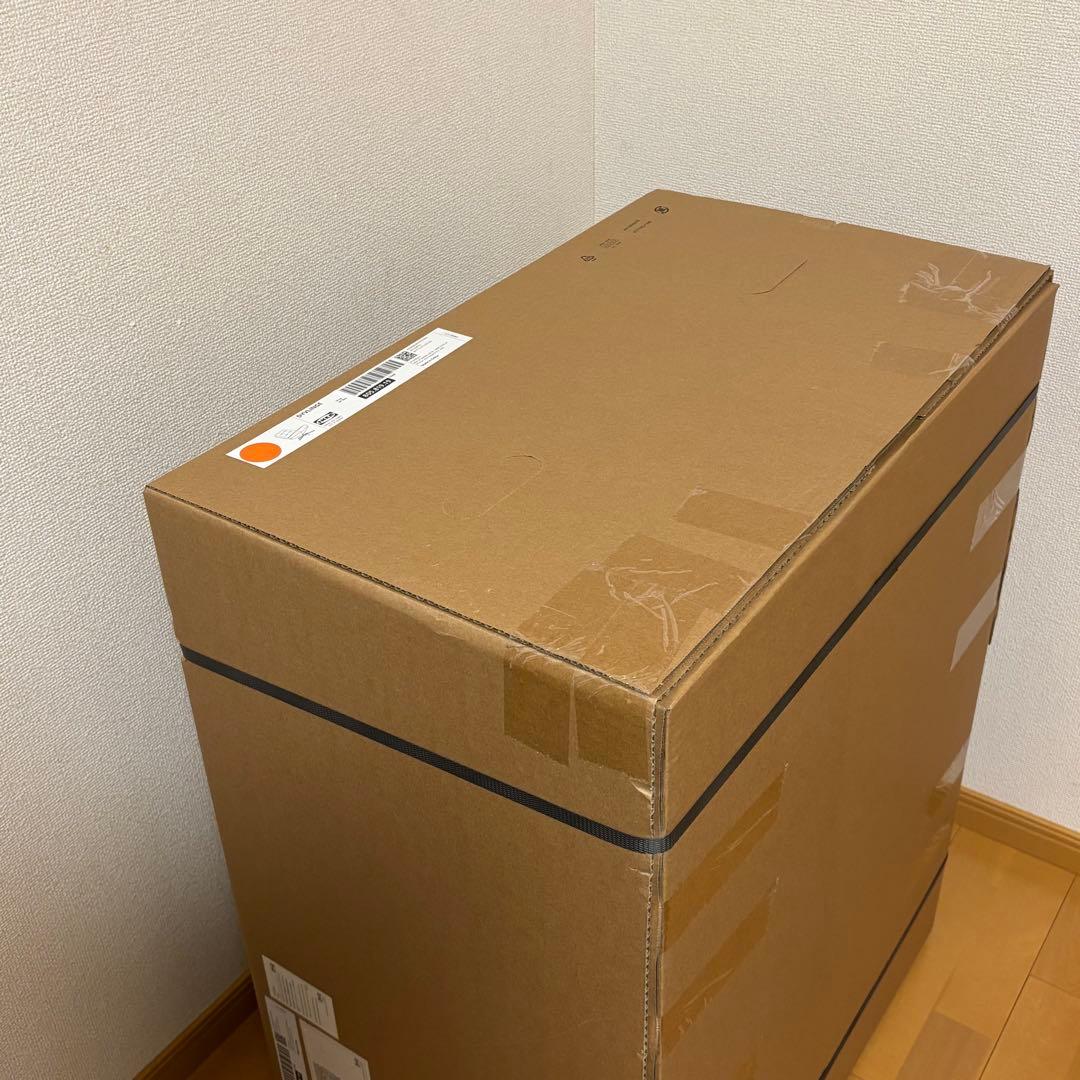 新品＊未開封 イケア ディヴリンゲ 回転パーソナルチェア 椅子 オレンジ ソファ