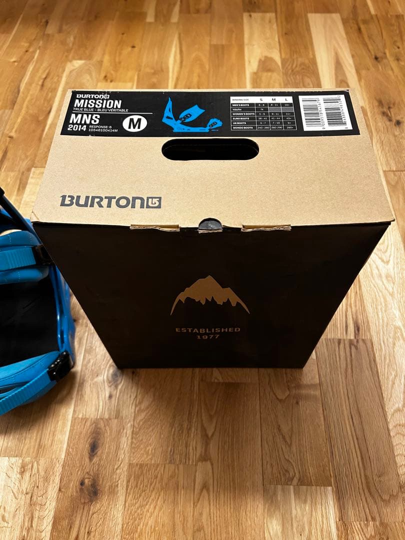 スノーボードビンディング バートン　ミッション　Burton mission