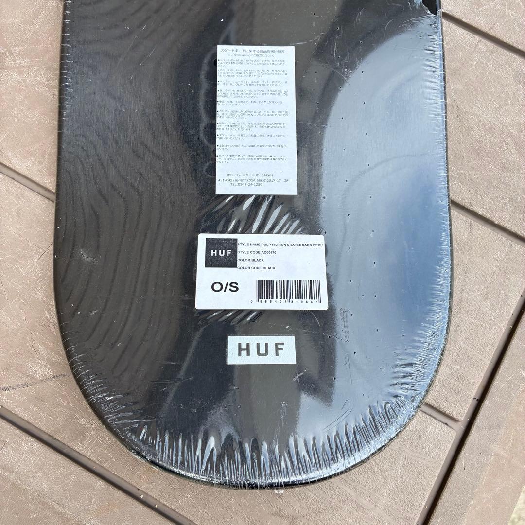 希少　huf x PULP FICTION パルプ・フィクション　デッキ