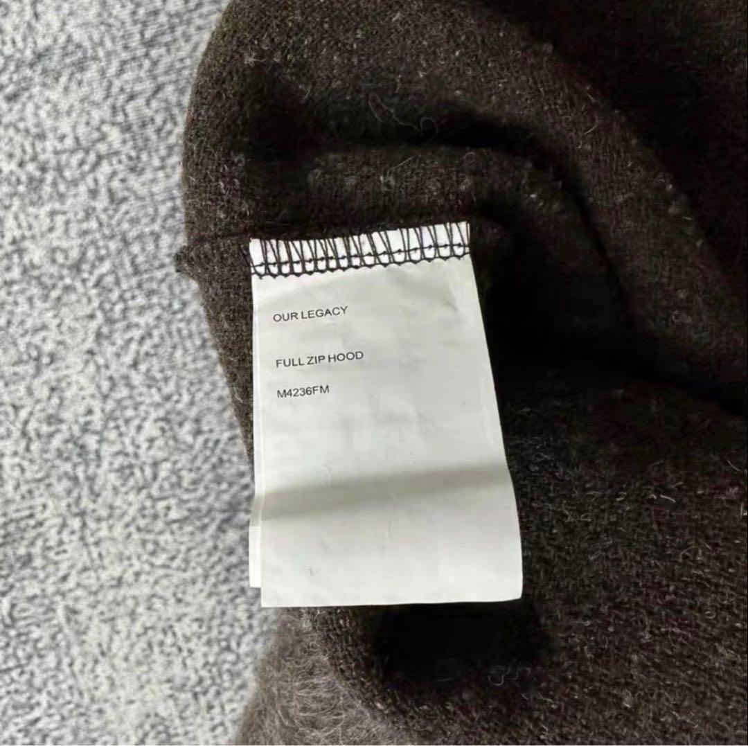 美品 OUR LEGACY full zip hood L