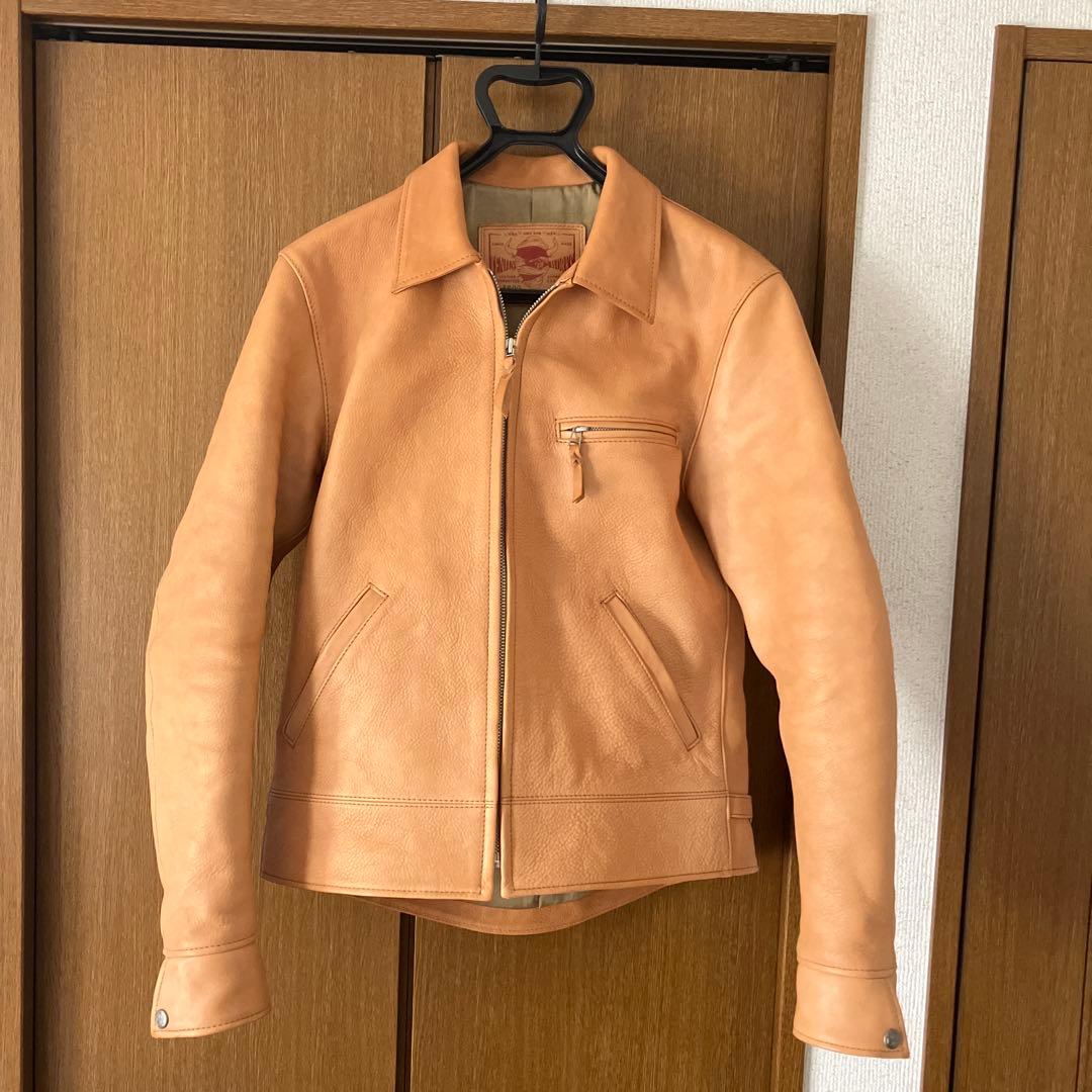 Thomas　TENGIN WORKS レザージャケット サイズ42