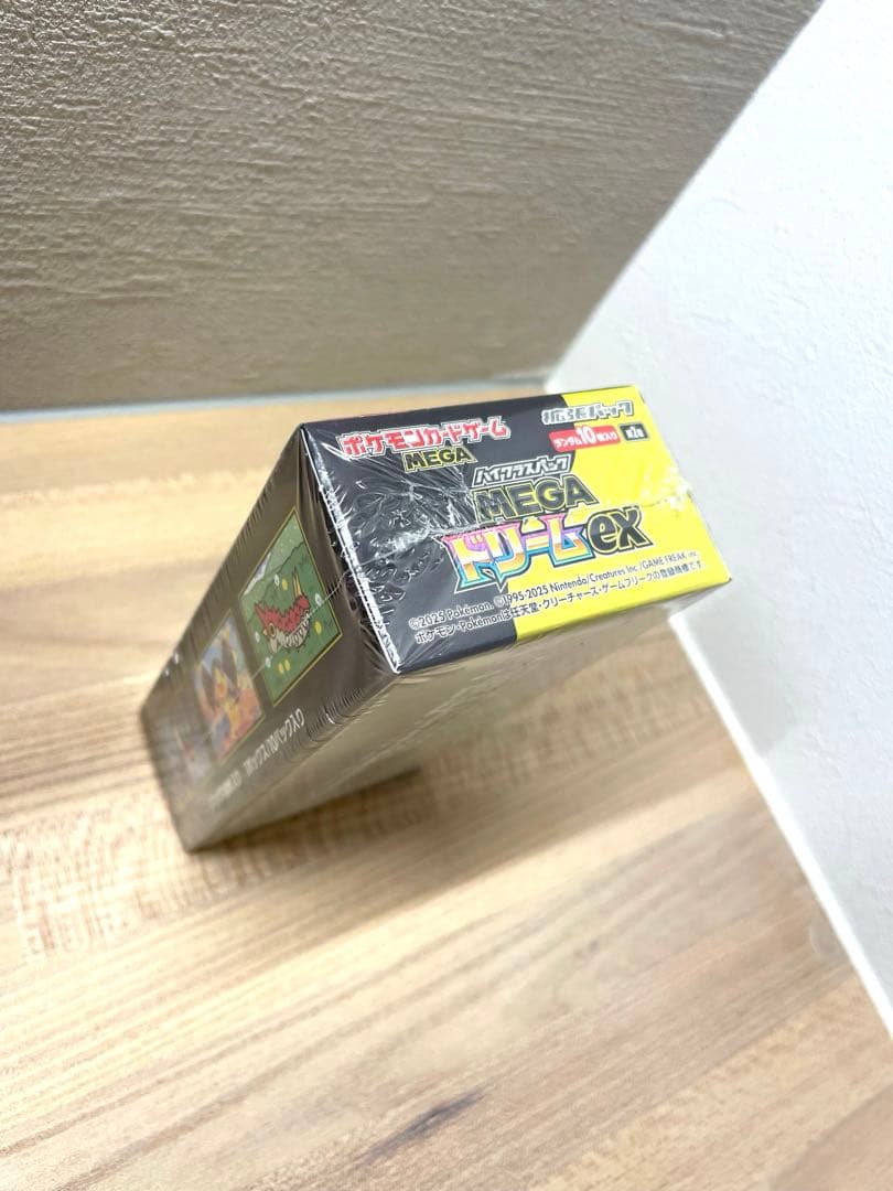ポケモンカードゲーム メガドリームex ボックス売り　シュリンク付！　未開封品