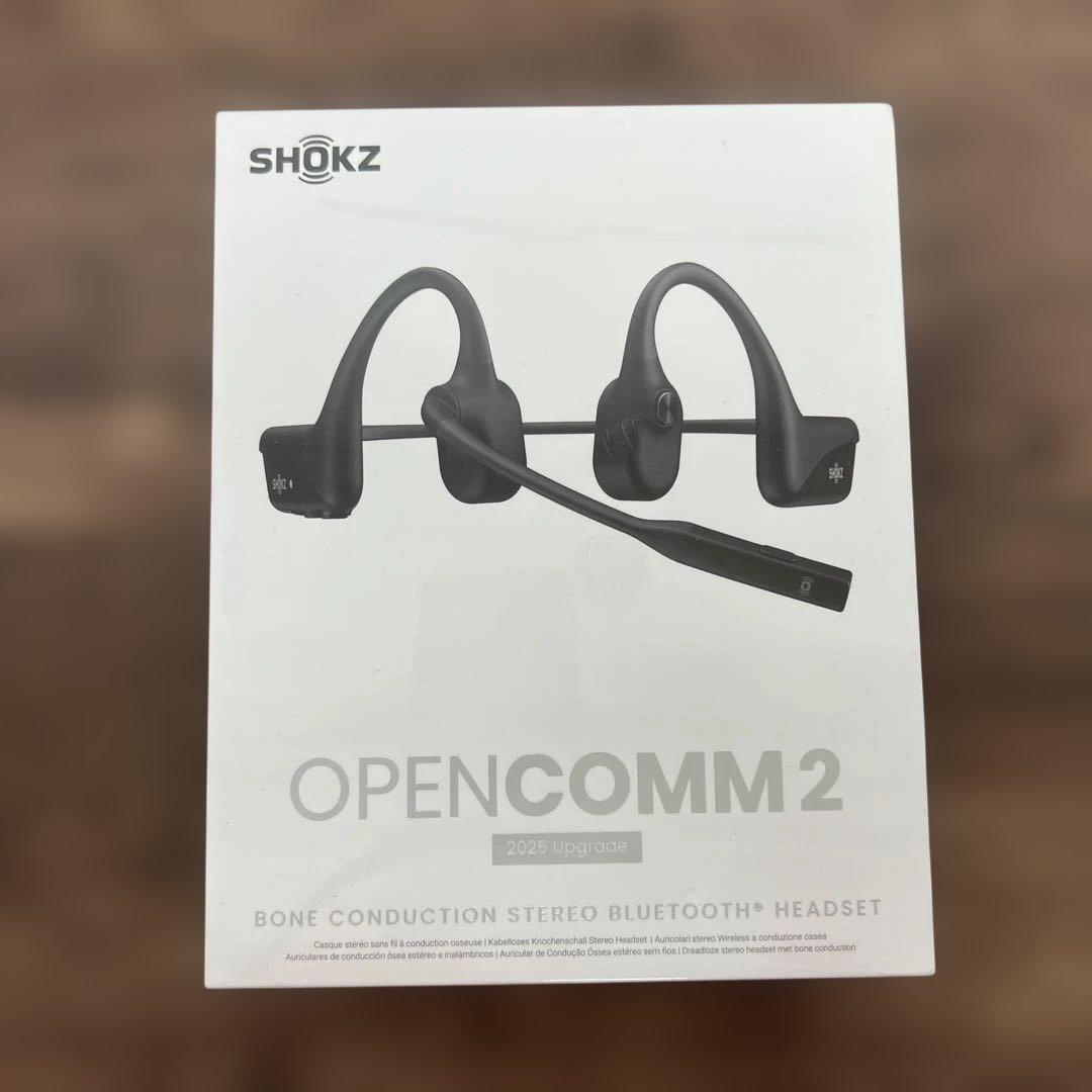 イヤホン 12664 Shokz OpenComm2 2025 Upgrade