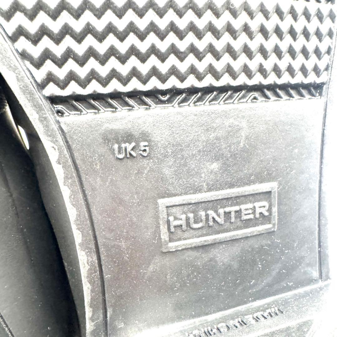 極美品 HUNTER REFAIND BOW PENNY LOAFER 24cm