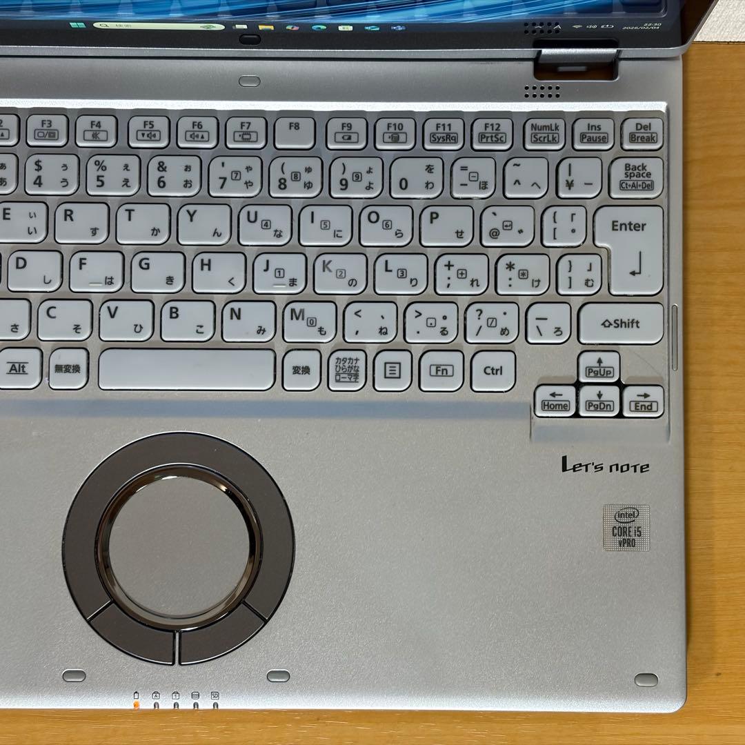 【中古美品】レッツノートQV9 i5 16G／256GB／LTE／オフィス