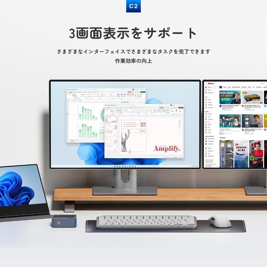 新品❤️ミニPC Windows11 Pro【おまけ:Lenovo マウス】
