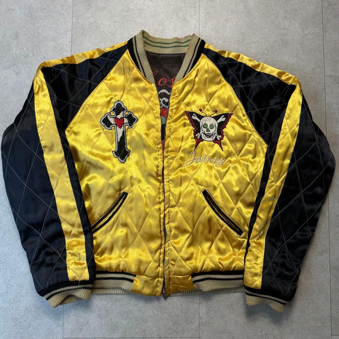 TAILOR TOYO別珍 リバーシブル スカジャン ジャケット テーラー東洋