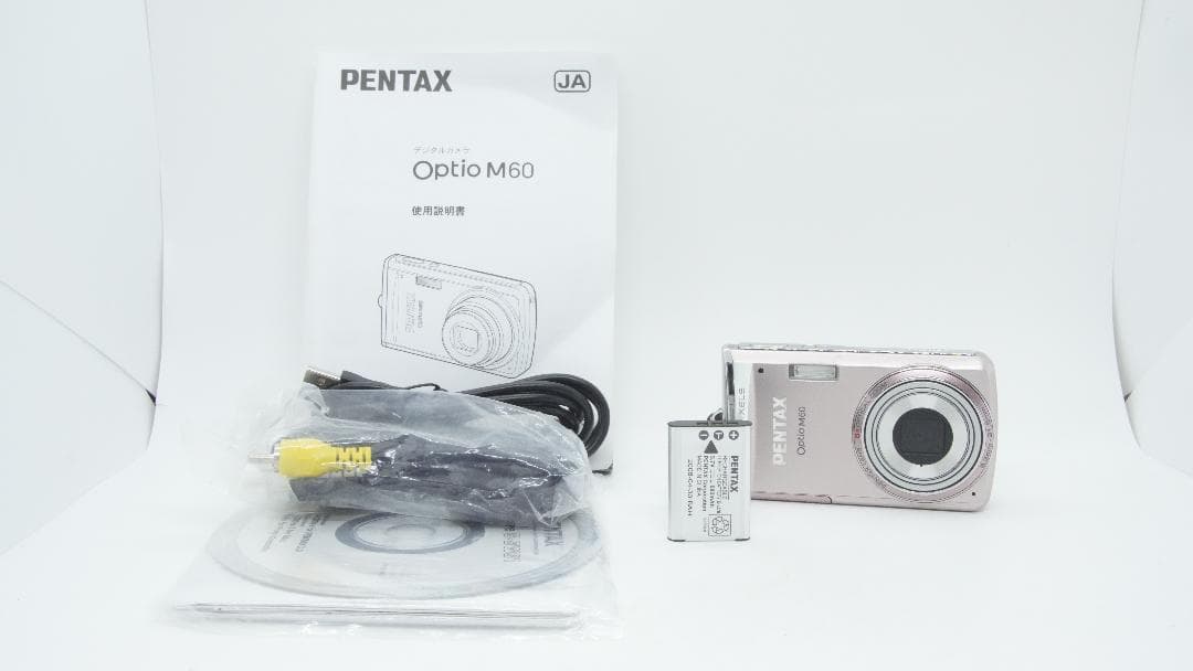 【A3107】 PENTAX Optio M60 ペンタックス オプティオ