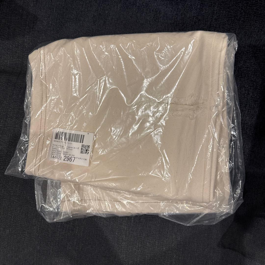 パンツ loose vintage like denim senee