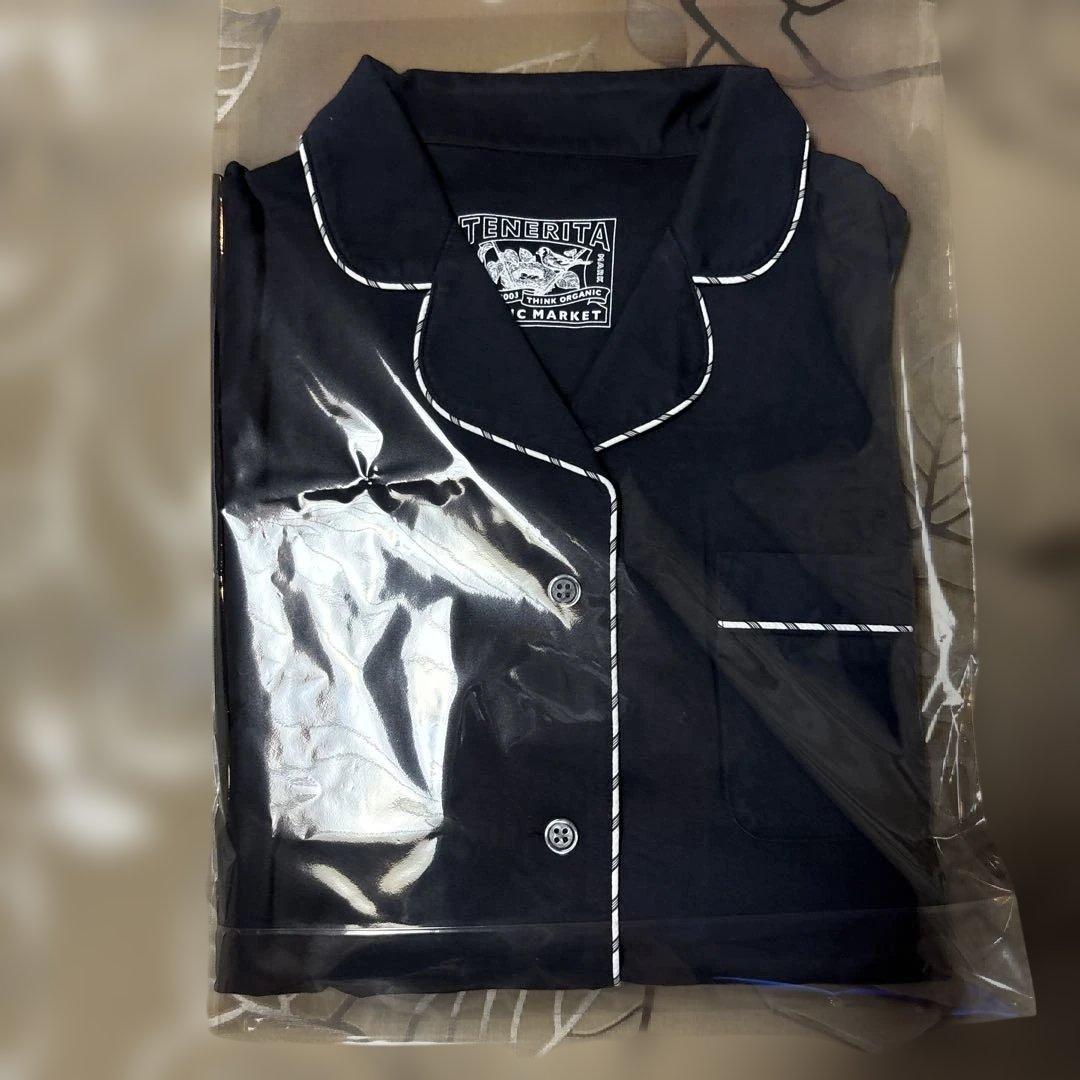 未使用品　TENERITA テネリータ ネイビー コットンパジャマセット