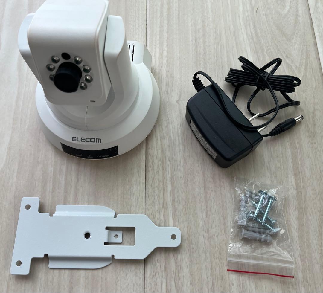 ELECOM NCC-ENP100WH パンチルト式ネットワークカメラ