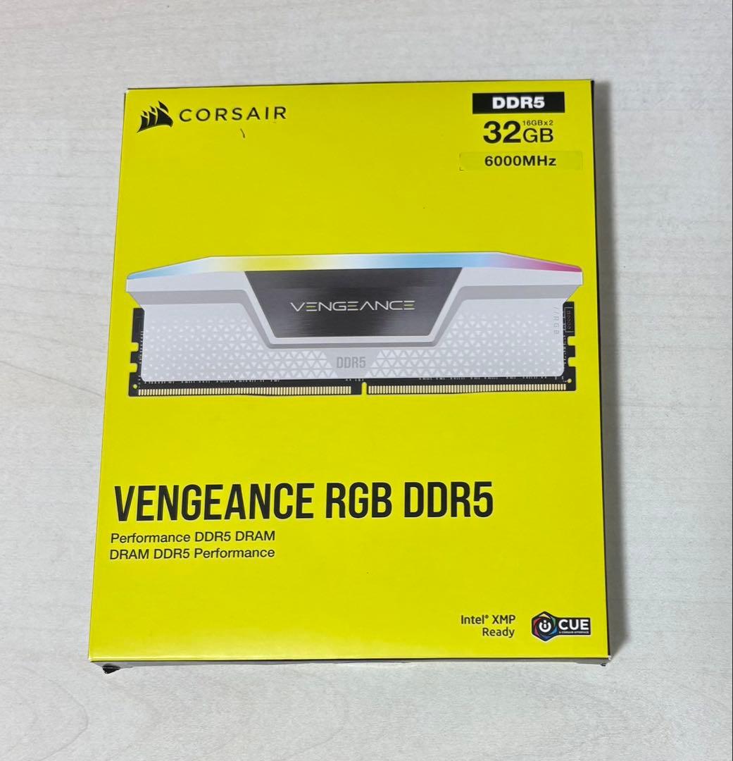 K*a様 CORSAIR DDR5 32GB 6000MHz 動作確認済