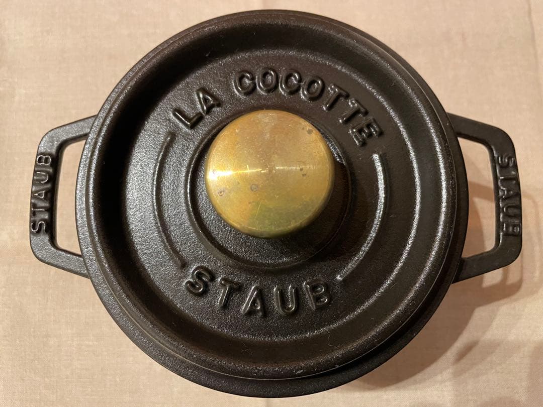 ストウブ鍋 STAUB ピコ ココット ラウンド 14cmブラック