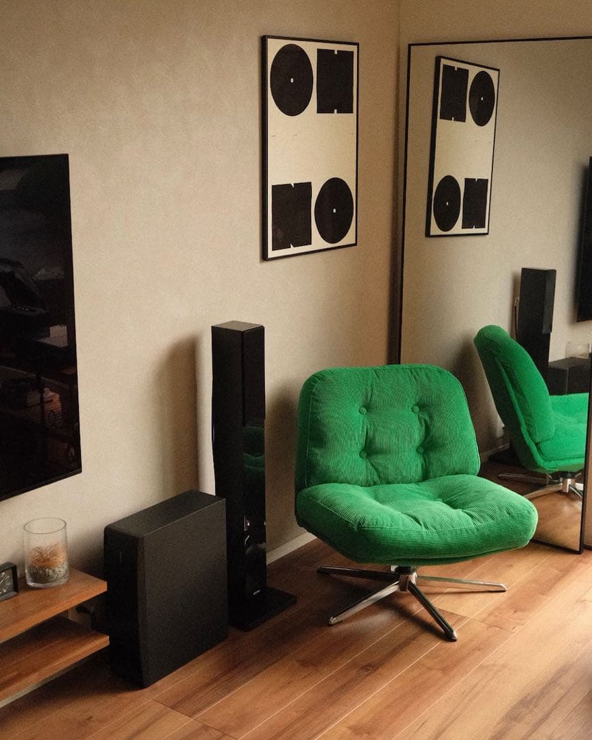 \"\"新品●未開封\"\" イケア ディヴリンゲ 1人掛けソファ 回転パーソナルチェア