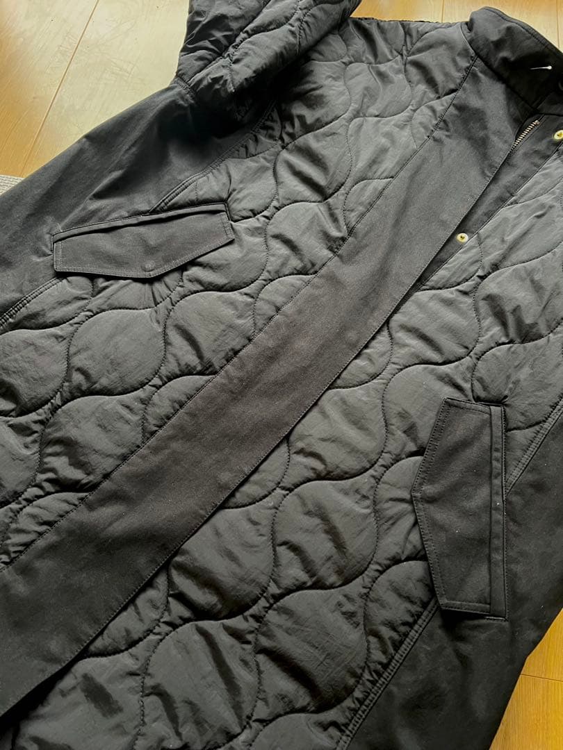 ＊ pual ce cin ＊ 異素材MIXモッズコート