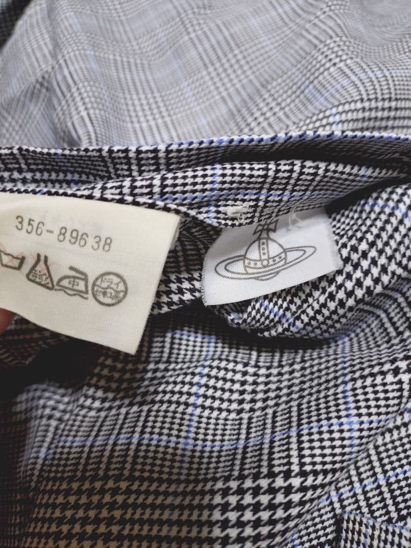 初期Archive　Vivienne Westwood 　ギンガムチェックシャツ