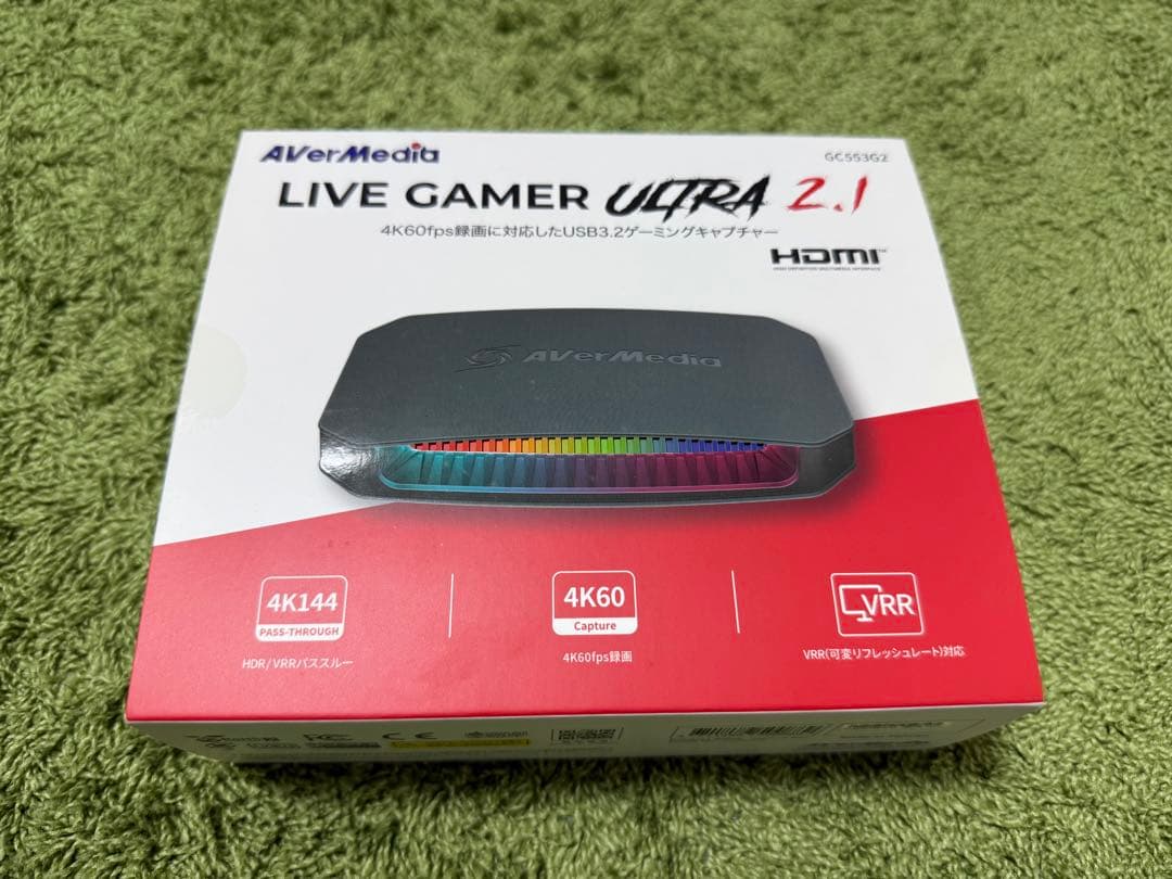 ビデオキャプチャー・キャプチャーボード AVerMedia LIVE GAMER ULTRA 2.1