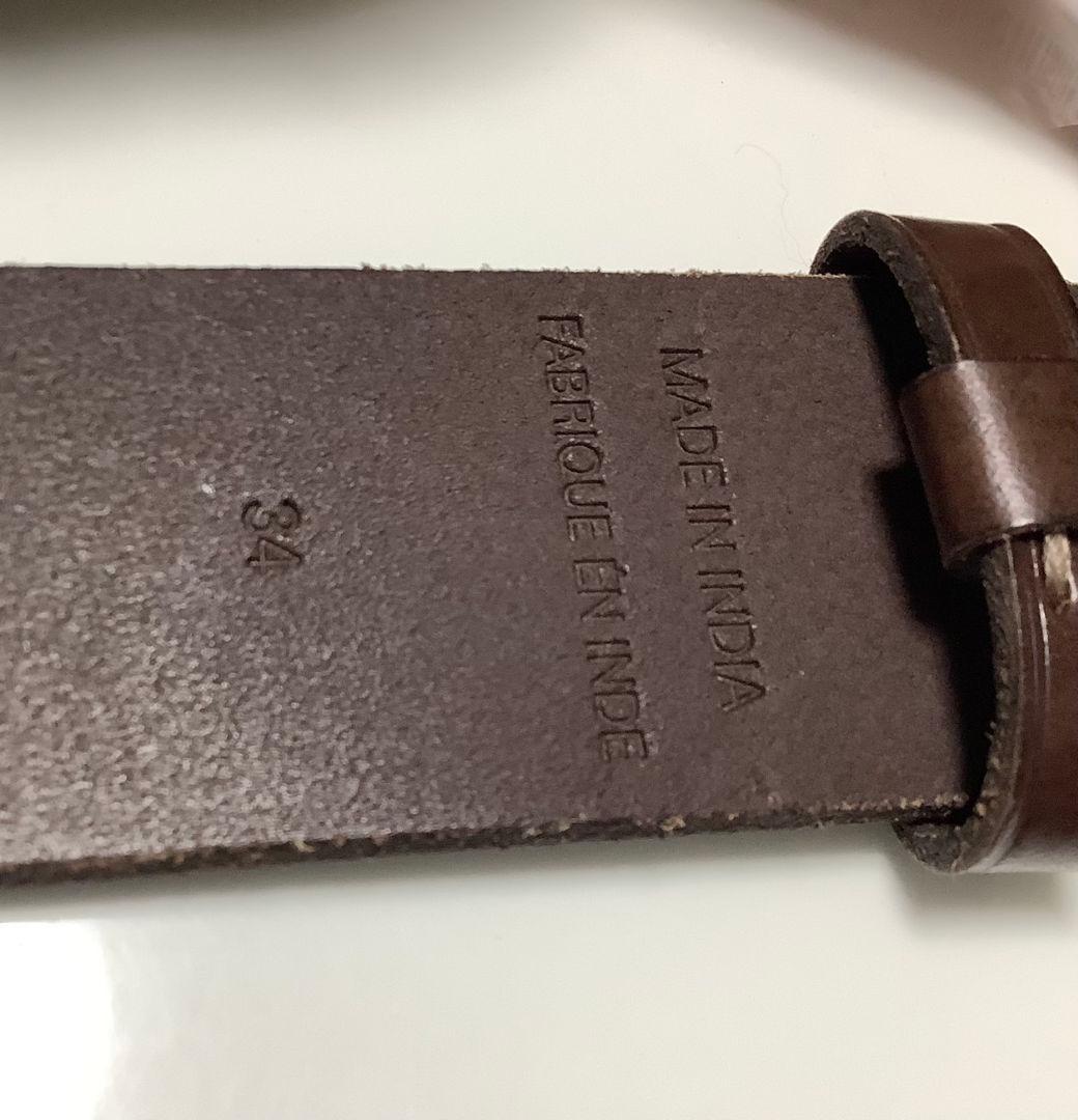 【新品未使用タグ付き】ポロラルフローレン　ベア　ベルト　茶色