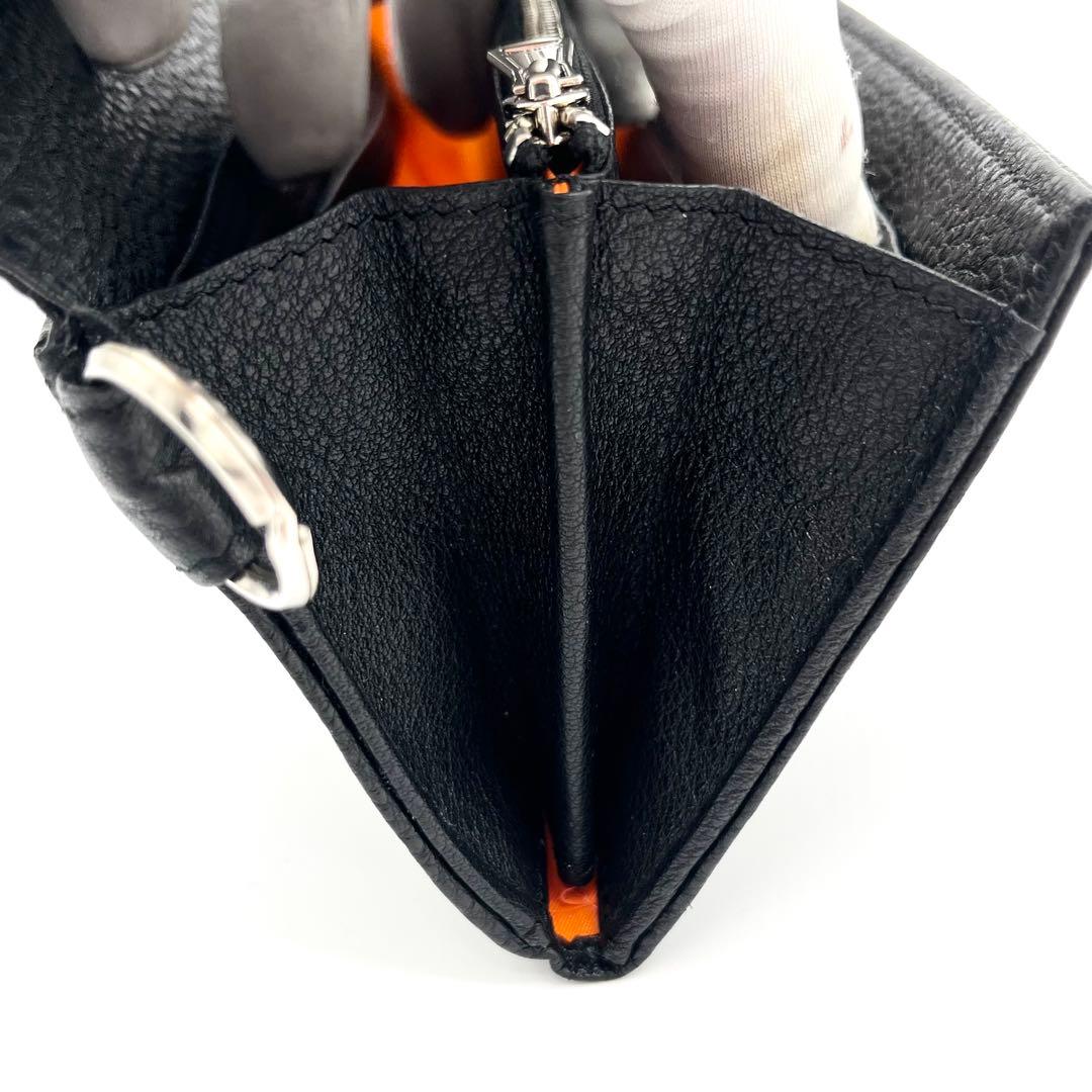 【新品未使用品】PORTER 長財布　CALM シュクリンクレザー　ブラック