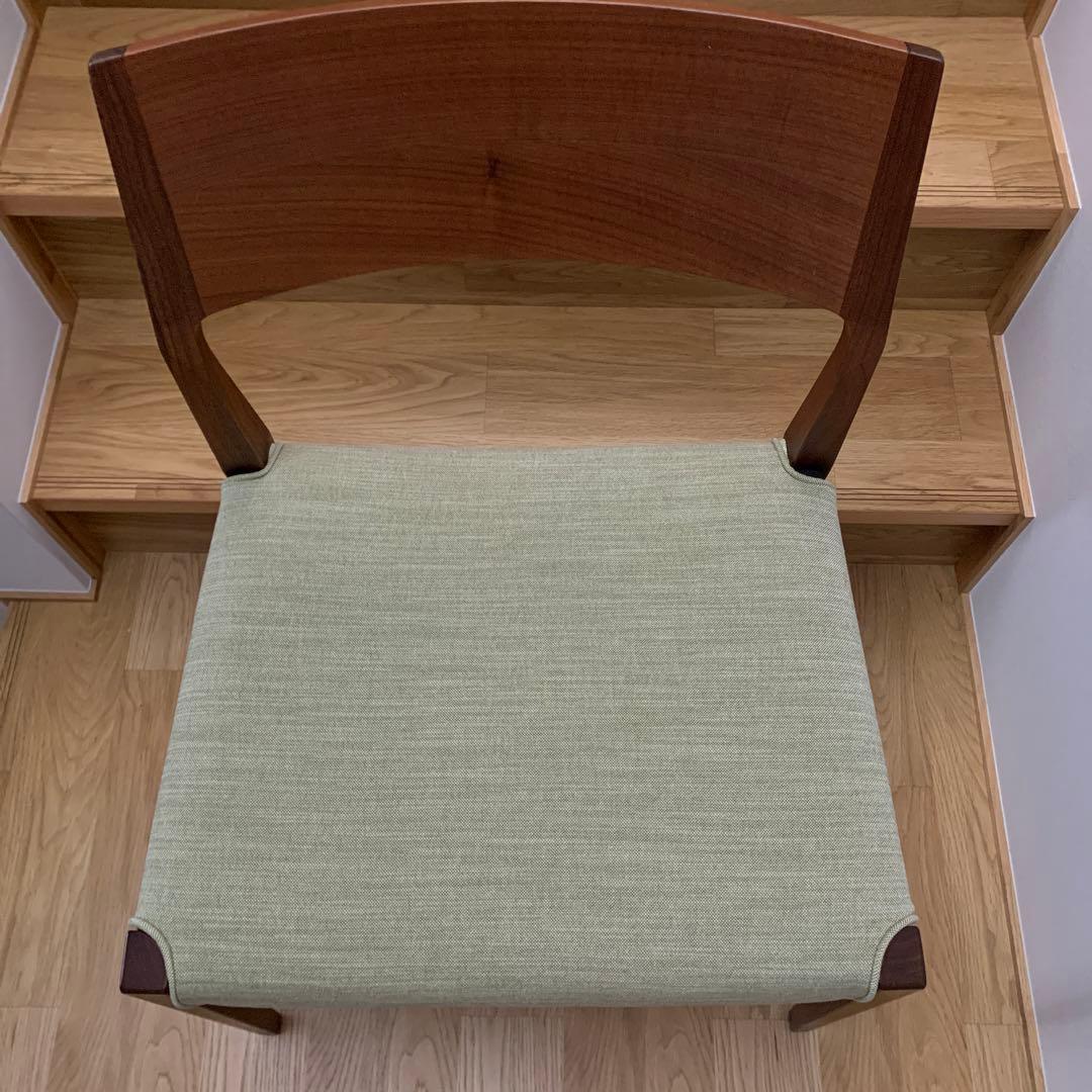 日進木工　Formsシリーズチェア　DDC-096　カバーリング　春夏カバー付属