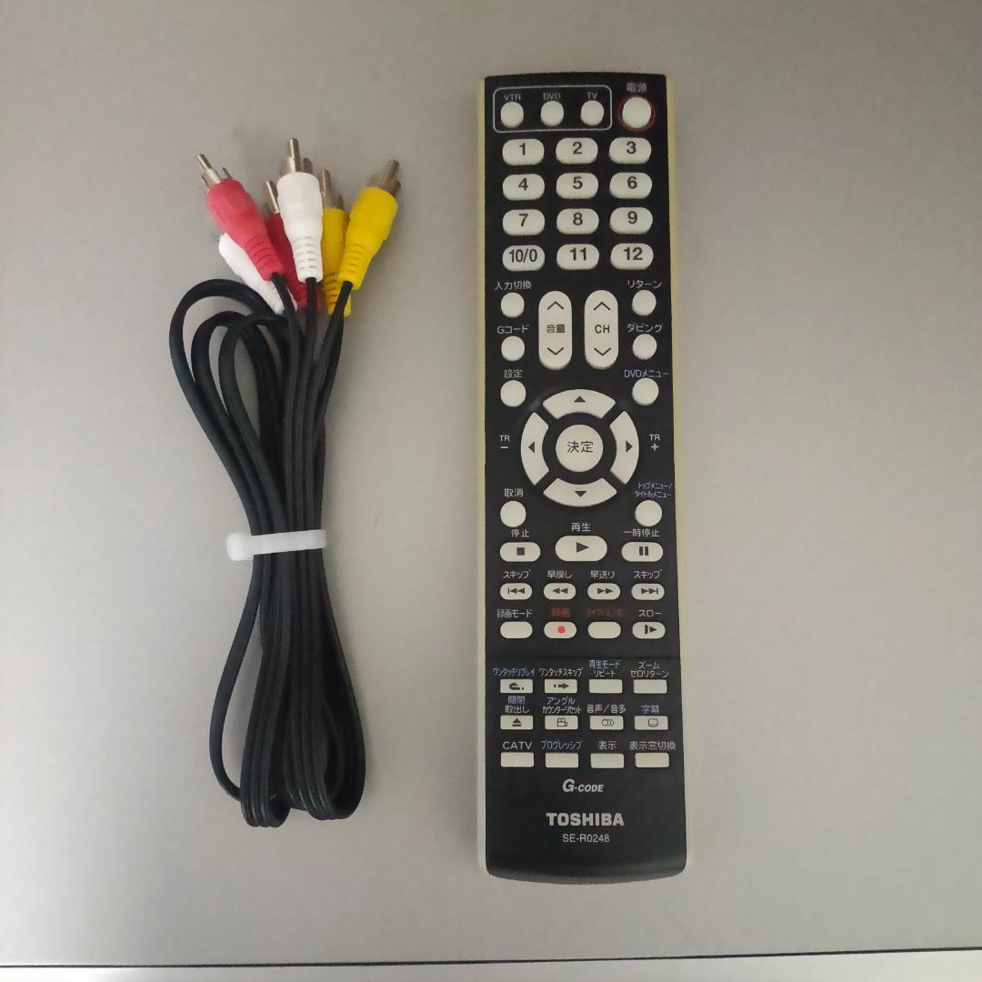 TOSHIBA　D-VR5 東芝　VTR一体型DVDレコーダー　ビデオデッキ