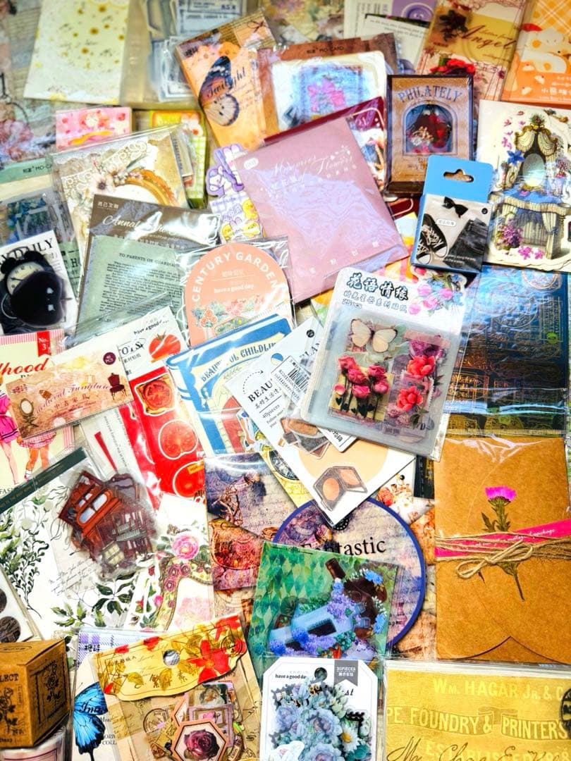 最終限定★大量♡⃛マステ巻き90＋ループマステ10=合計100種類…他まとめ売り