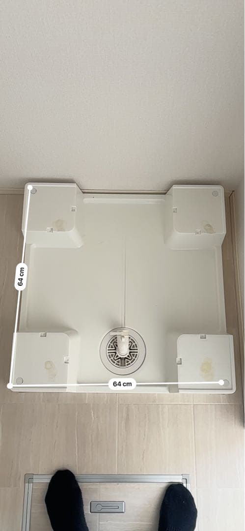 【もえもえさん専用】洗濯機用排水トレイ 64cm x 64cm