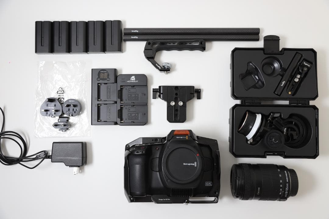 【即決可/箱無し】BMPCC6K Pro その他付属品多数