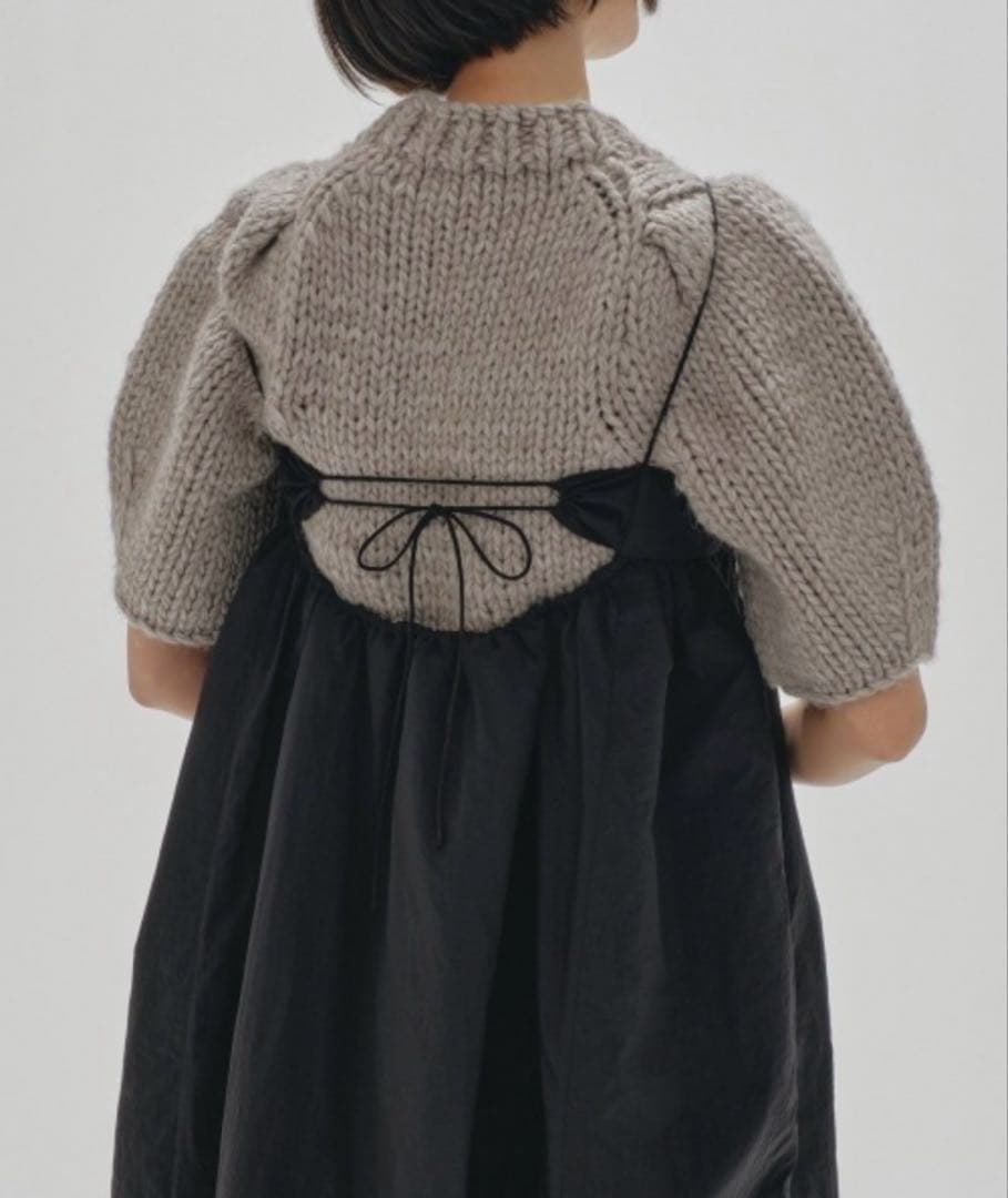 Todayful / Puffsleeve Hand Knitトゥデイフルニット