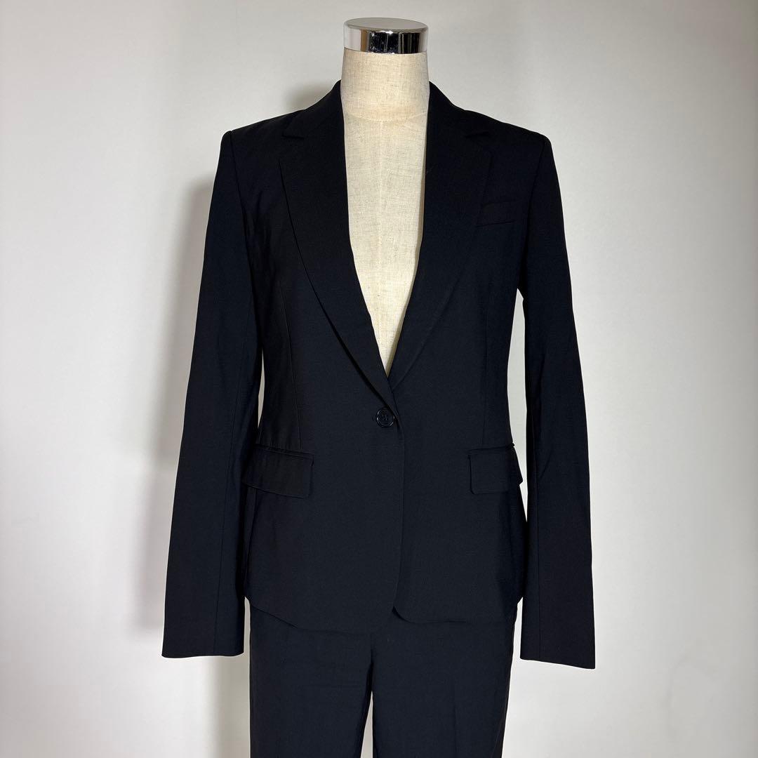 Theory セオリー　スーツセットアップ　黒　4ジャケット　パンツ L