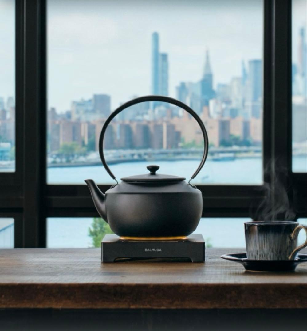 新品未使用　BALMUDA MoonKettle black