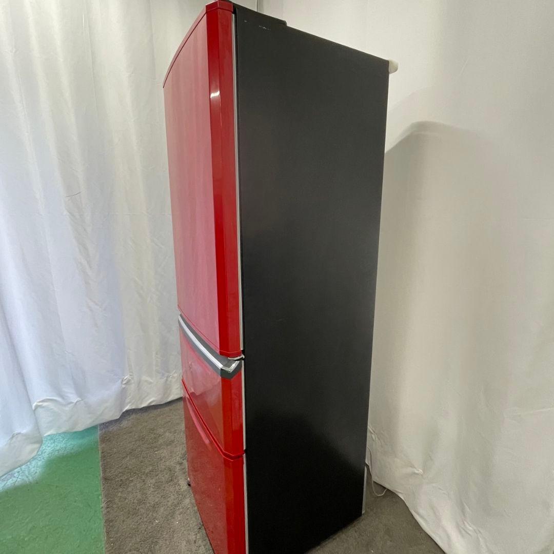 三菱 3ドア 冷蔵庫 大型 370ℓ 右開き レッド 安い 設置無料 68