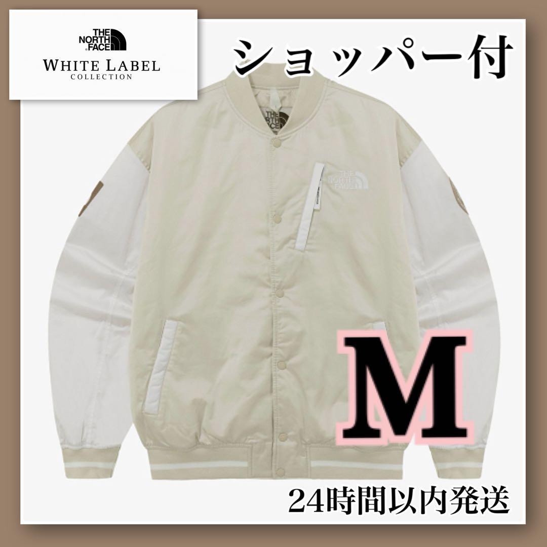 ノースフェイス ホワイトレーベル スタジャン ホワイト メンズ レディース M