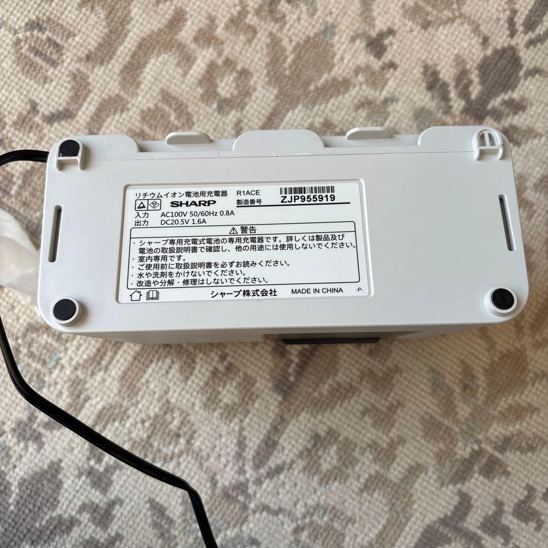 SHARP スティッククリーナー EC-AR5X-P バッテリー2つ