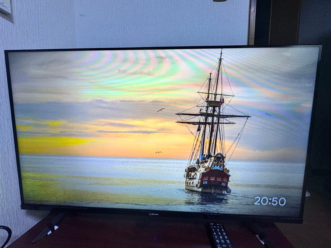 山善 テレビチューナーレスネット動画対応 フルハイビジョン QRK-40TL2K