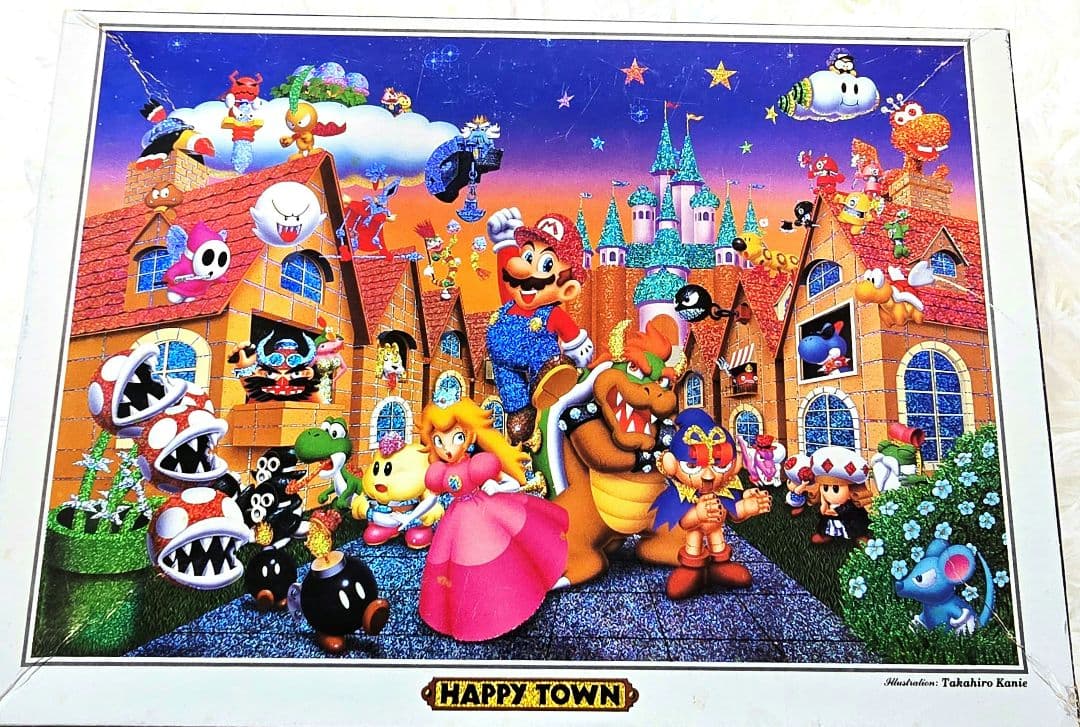 【希少】SFC スーパーマリオRPG ジグソーパズル 組立前 任天堂