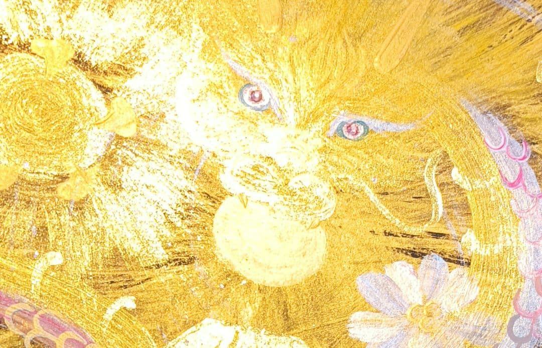 開運絵画　❀黄金龍錬金術❀再販不可限定品