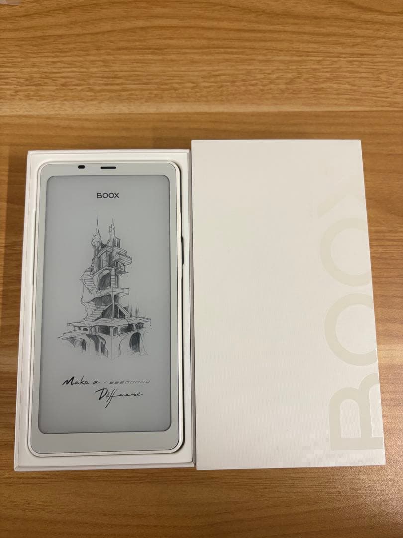 BOOX 電子書籍リーダー本体 クリアケース付き
